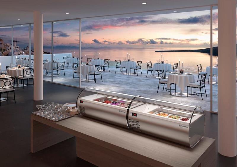 Bild 2: KBS Aufsatzvitrine für Speiseeis ASV Eis 4